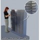 Base Modular Com Duas Gavetas - Vermelho - GVT1 Base Modular Com Duas Gavetas - Vermelho - GVT1