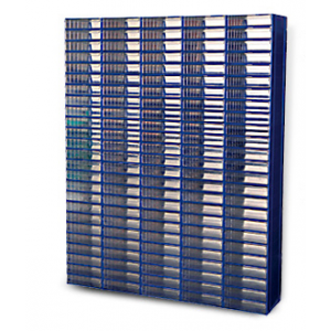Base Modular Com Uma Gaveta Sem Tampa - Azul - GVT2 