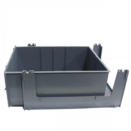 Base Modular Com Uma Gaveta - Cinza - GVT3 Base Modular Com Uma Gaveta - Cinza - GVT3
