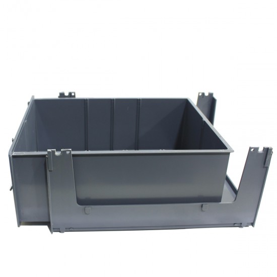 Base Modular Com Uma Gaveta - Cinza - GVT3 Base Modular Com Uma Gaveta - Cinza - GVT3