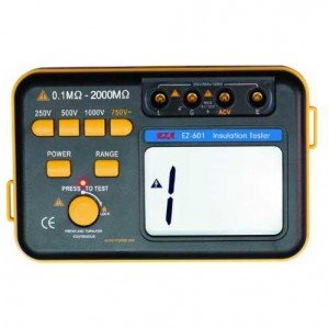 Megômetro Digital 1000v 20 Giga Ohms EZ-601 Megômetro Digital 1000v 20 Giga Ohms EZ-601