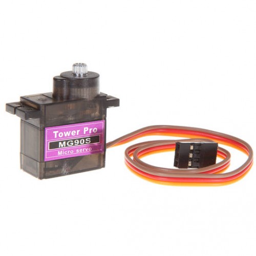 Micro Servo Tower Pro MG90S 180 Graus 2,2 Kg/cm Micro Servo Tower Pro MG90S 180 Graus 2,2 Kg/cm