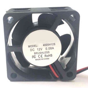 Micro Ventilador 40x40x20HS 12V Sem Rolamento Micro Ventilador 40x40x20HS 12V Sem Rolamento