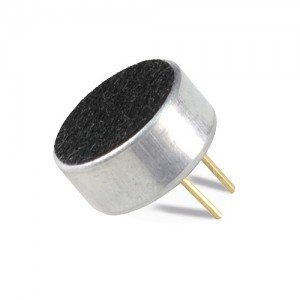 Microfone De Eletreto 6x3 Com Terminais