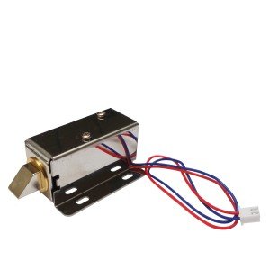 Mini Fechadura Solenoide Eletrônica 12V Mini Fechadura Solenoide Eletrônica 12V