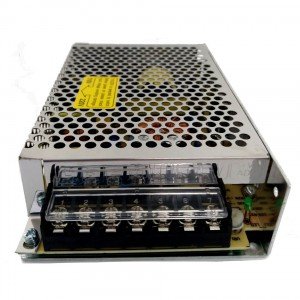 Mini Fonte Chaveada Industrial 150W 24V 6,3A (MS-150W 24VDC/MS-150-24) Mini Fonte Chaveada Industrial 150W 24V 6,3A (MS-150W 24VDC/MS-150-24)