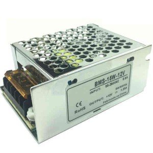Mini Fonte Chaveada Industrial 15W 12V 1,3A (MS-15W 12VDC/MS-15-12)