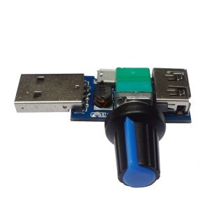Módulo Controlador De Velocidade PWM 4-12V USB Macho/Fêmea Módulo Controlador De Velocidade PWM 4-12V USB Macho/Fêmea