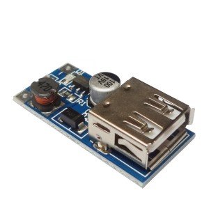 Módulo Conversor DC-DC Step Up 0,9V a 5V Para 5V 600mA USB Módulo Conversor DC-DC Step Up 0,9V a 5V Para 5V 600mA USB