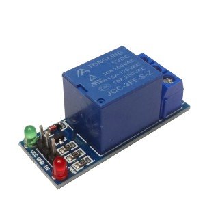 Módulo Rele 5V 10A 1 Canal Com Borne KRE Acionado em GND Módulo Rele 5V 10A 1 Canal Com Borne KRE Acionado em GND
