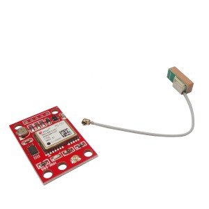Módulo GPS GY-NEO6M AMP2 Vermelho Econômico 