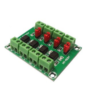 Módulo Optoacoplador 4 Canais PC817 Módulo Optoacoplador 4 Canais PC817
