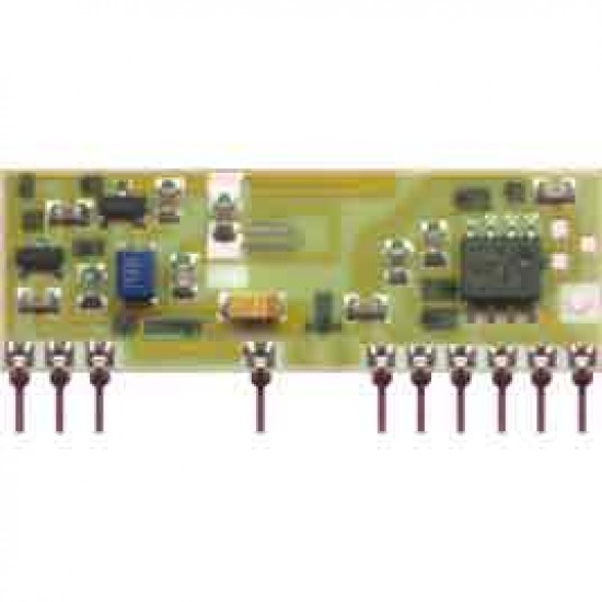 Módulo Receptor De RF 433.92 MHz Telecontrolli RR3 Módulo Receptor De RF 433.92 MHz Telecontrolli RR3