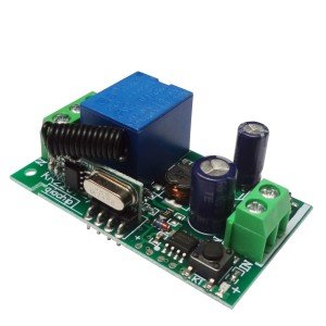 Módulo Rele Para Controle Remoto 433Mhz KR2201-A 1 Canal Módulo Rele Para Controle Remoto 433Mhz KR2201-A 1 Canal