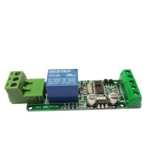 Módulo Rele RS485 12V Modbus RTU 1 Canal Módulo Rele RS485 12V Modbus RTU 1 Canal