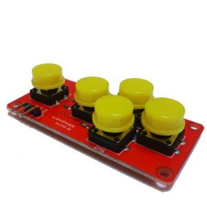 Módulo Teclado Keypad Adkeypad Com 5 Botões Módulo Teclado Keypad Adkeypad Com 5 Botões