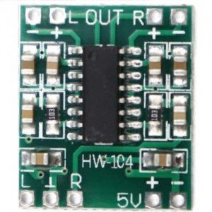 Módulo Amplificador de Som PAM8403 Estéreo 5V 2x3W Sem Potenciômetro Módulo Amplificador de Som PAM8403 Estéreo 5V 2x3W Sem Potenciômetro