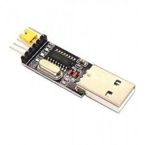 Modulo Conversor USB Para Serial 6 Pinos Controlador CH340 Modulo Conversor USB Para Serial 6 Pinos Controlador CH340