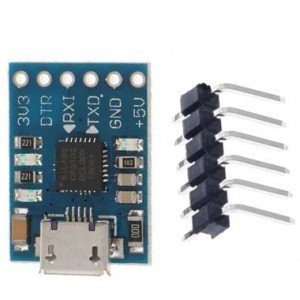 Módulo Conversor USB Para TTL Serial UART RS232 CP2102 Com Micro USB Módulo Conversor USB Para TTL Serial UART RS232 CP2102 Com Micro USB