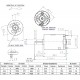 Motor DC - Ima Permanente PM101-SA20-NX Motor DC - Ima Permanente PM101-SA20-NX