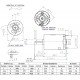 Motor DC - Ima Permanente PM101-SA20-ST Motor DC - Ima Permanente PM101-SA20-ST
