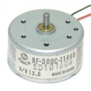 Motor RF-300C 5,9V Para PS2 E DVD Eixo 8mm Motor RF-300C 5,9V Para PS2 E DVD Eixo 8mm
