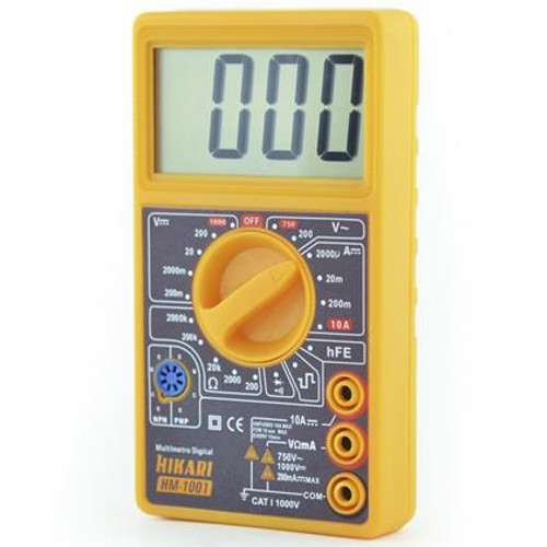 Multímetro Digital HM-1001 Hikari Multímetro Digital HM-1001 Hikari