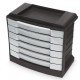 Organizador 7010 Plástico 6 Gavetas 26,7 X 29,5 x 17 cm Organizador 7010 Plástico 6 Gavetas 26,7 X 29,5 x 17 cm