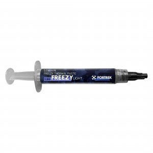 Pasta Térmica 1,5G Fortrek Freezy Light 5,5W/M.K Cinza/Prata Pasta Térmica 1,5G Fortrek Freezy Light 5,5W/M.K Cinza/Prata