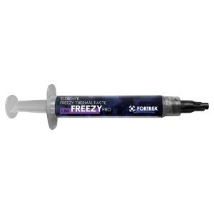 Pasta Térmica 1,5G Fortrek Freezy Pro 10,5W/M.K Cinza/Prata Pasta Térmica 1,5G Fortrek Freezy Pro 10,5W/M.K Cinza/Prata