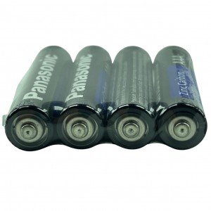 Pilha AAA Comum 1,5V Panasonic UM-4 (R03) - Kit Com 4 peças Pilha AAA Comum 1,5V Panasonic UM-4 (R03) - Kit Com 4 peças