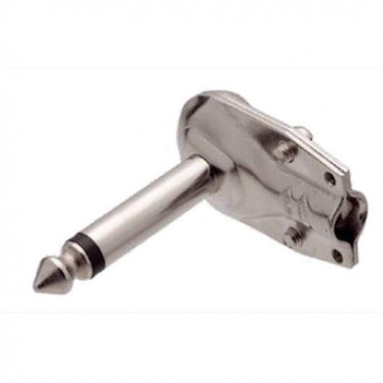 Plug P10 Mono Metalico 90 Graus Plug P10 Mono Metalico 90 Graus
