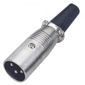 Plug Canon Macho LS1016 3 Pinos (Comprimento 67,5mm) Plug Canon Macho LS1016 3 Pinos (Comprimento 67,5mm)