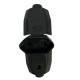 Plug de Tomada Fêmea 2P (2 Pinos) 10A Universal Preto Plug de Tomada Fêmea 2P (2 Pinos) 10A Universal Preto