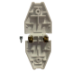 Plug de Tomada Macho 2P (2 Pinos) 10A Universal Branco Plug de Tomada Macho 2P (2 Pinos) 10A Universal Branco