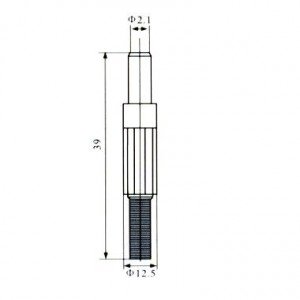 Plug P4 2,1x5,5x10mm Plug P4 2,1x5,5x10mm