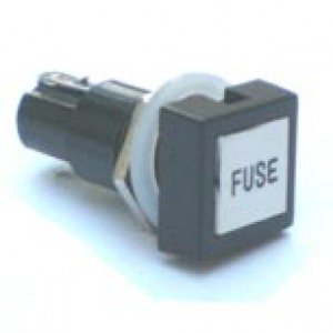 Porta Fusível 20AG Quadrado Modelo BF-1