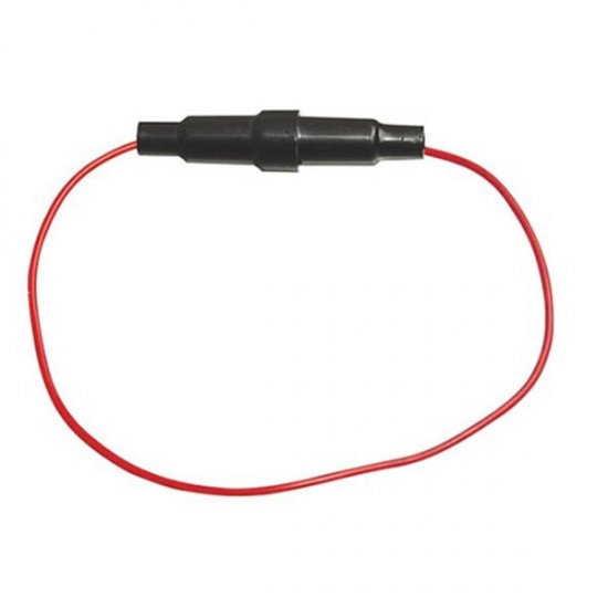 Porta Fusivel F103C Com Fio Para Fusivel Grande 6x30mm Porta Fusivel F103C Com Fio Para Fusivel Grande 6x30mm