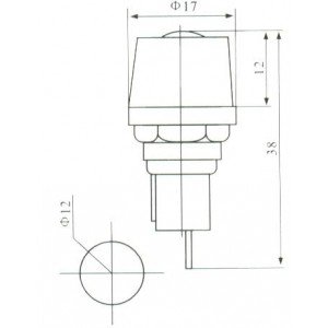Porta Fusivel MF527 Com Fenda Para Painel 6x30mm 3AG
