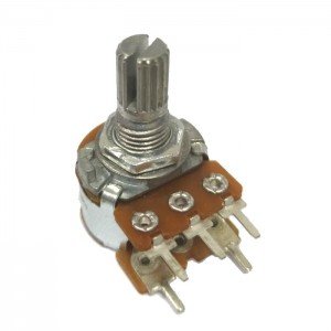 Potenciometro Linear Mini L15 Com Chave 1M (5 Terminais) Potenciometro Linear Mini L15 Com Chave 1M (5 Terminais)