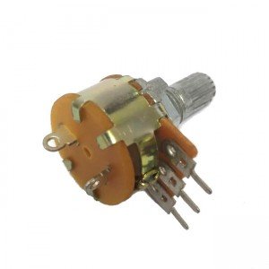 Potenciometro Linear Mini L16 Com Chave 50K Potenciometro Linear Mini L16 Com Chave 50K