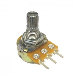 Potenciometro Logarítmo Mini 250KA L15 Potenciometro Logarítmo Mini 250KA L15