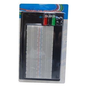 Protoboard 1260 Pontos Com Base Metálica