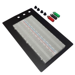 Protoboard 1260 Pontos Com Base Metálica