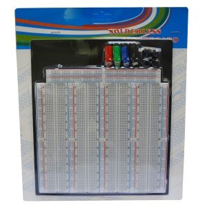 Protoboard 3220 Pontos Com Base Metálica 