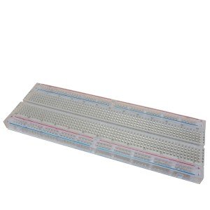 Protoboard Cristal/Transparente com 830 Pontos
