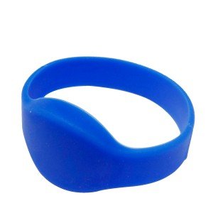 Pulseira RFID 13,56Mhz De Silicone Azul