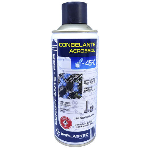 Congelante Aerossol Implastec 150g/125ml Congelante Aerossol Implastec 150g/125ml