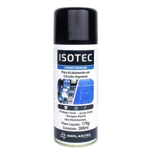 Isotec - Verniz Incolor Implastec 170g/300ml Isotec - Verniz Incolor Implastec 170g/300ml