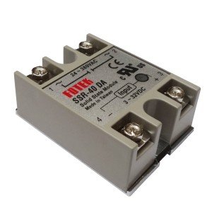 Relê de Estado Sólido SSR-40DA 40A 380V 3 a 32V Relê de Estado Sólido SSR-40DA 40A 380V 3 a 32V